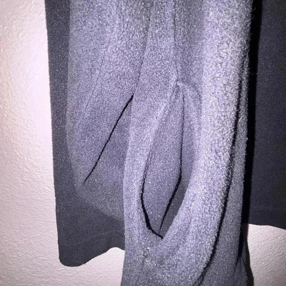 Ariat Men’s Black Fleece 1/2 Zip Pullover Jacket Size M - Picture 4 of 5